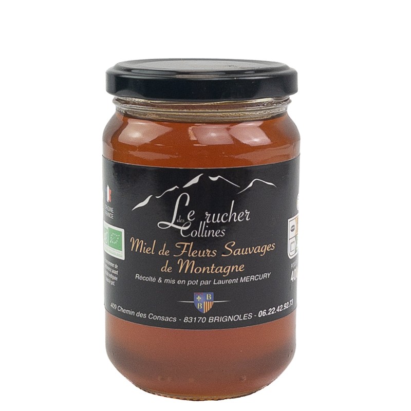 Miel de Fleurs Sauvages de Montagne — Le Rucher des Collines