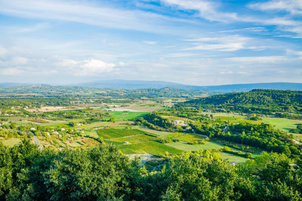 Paysage de la Provence Verte
